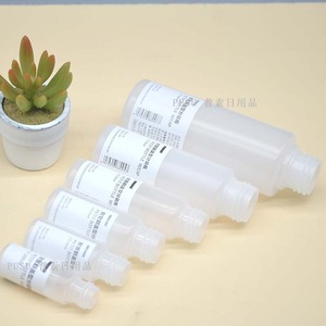 Pe Semi Transparent Soft Tube Flip Top Squeeze Dispensing Bottle For Cosmetics Lotion Shampoo Shower Gel Travel Empty Bottles - Product Image 4