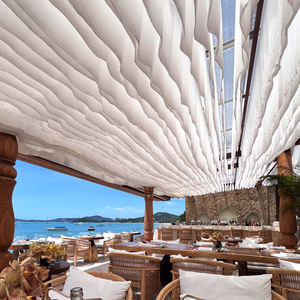 Rideaux de salle à manger en gros, rideaux plissés en tissu pour <span class=keywords><strong>plafond</strong></span>, rideaux ondulés pour <span class=keywords><strong>plafond</strong></span>, <span class=keywords><strong>kit</strong></span> de suspension - Product Image 4