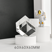 Cube en cristal K9 transparent de qualité supérieure JY Brand 60*60*60mm, idéal pour la gravure, durable et très demandé