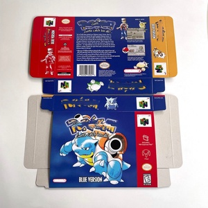 Versión Azul, Roja, Plateada, Amarilla, Verde y Dorada con Caja y Bandeja para Cartuchos de Juego de N64 - Product Image 2