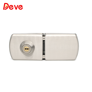 Deve Frame less Edelstahl Central Metal Interieur Metallic Tür beschläge Wasserdichte Verriegelung Haupttor Glass chiebe türschloss - Product Image 4