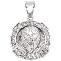 Pendentif globe terrestre Prairie King en acier inoxydable avec placage sous vide en or 18 carats, serti de diamants, bijoux raffinés pour hommes