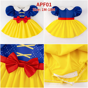 FSMKTZ - Precioso Mono para Bebé, Vestido Infantil para Ocasiones Especiales, Primer Cumpleaños, Vestido de Princesa, 0-18 Meses - Product Image 5