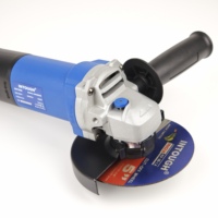 INTOUGH Meuleuse d'angle industrielle de 5 pouces de qualité supérieure, robuste, avec interrupteur à glissière, 950W, 125mm, pour la découpe et le meulage des métaux