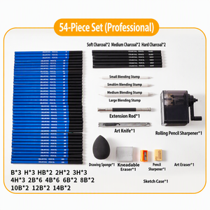 Set di Matite da Disegno Raccomandato dall'Accademia d'Arte, Opzioni da 25, 36 e 54 Pezzi per Principianti, Studenti e Artisti Professionisti - Product Image 6