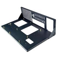 Cadre de châssis d'ordinateur Mini ATX durable Pièces faites à la main faciles à utiliser Carte mère stable Rack de mine Stock de refroidisseur de boîtier à air ouvert