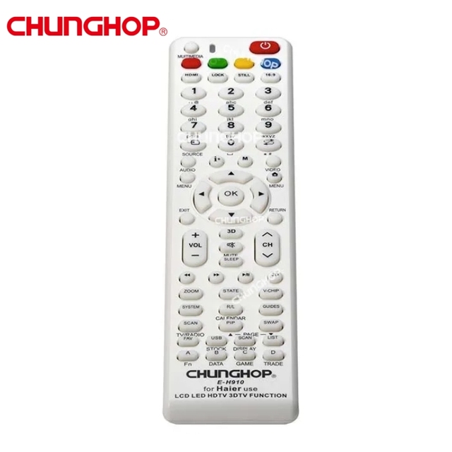 For E-H910 Universal Remote Control for Samsung for for Smart TVs Custom ABS Plastic Silicone Keypad 57 Keys 10m Range