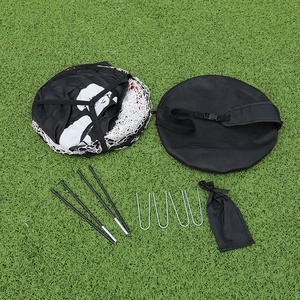 Porte de football portable cible de but de football pour enfants avec sac de transport pour équipement de sport d'entraînement en plein air en intérieur pour la pratique au sol - Product Image 6