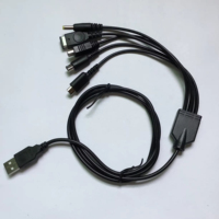 5-in-1 USB-Ladekabel für NDSL DS Lite für 3DS für GameBoy Advance GBA SP USB-Kabel für PSP für WiiU