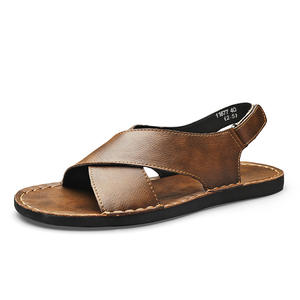 Sandali Cross Border da <span class=keywords><strong>uomo</strong></span> estivi in <span class=keywords><strong>pelle</strong></span> Casual <span class=keywords><strong>ciabatte</strong></span> da <span class=keywords><strong>uomo</strong></span> di tendenza 2024 nuove pantofole taglie forti da esterno - Product Image 6