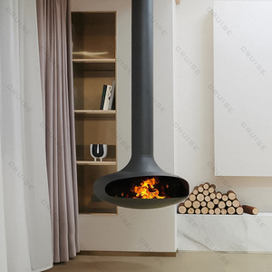 <span class=keywords><strong>Chimenea</strong></span> Moderna de Leña para Interiores, Montada en el Techo, con Diámetro Personalizable de 600/700/800/900/1000/1100/1200 mm, Marca CRUISE - Product Image 3