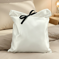 Sac à poussière en satin écologique, recyclable, fait main, durable, doux, réutilisable avec cordon de serrage - Emballage cadeau