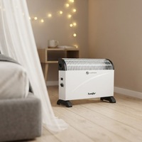 Sonifer SF-6534 Chauffage d'appoint électrique instantané portable à brancher pour la maison, radiateur convector pour l'hiver 750W/1250W/2000W