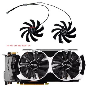 Ventilateur de refroidissement vidéo DIY PLD10010B12HH, pour cartes graphiques <span class=keywords><strong>MSI</strong></span> RX6700XT Mech 2X RX <span class=keywords><strong>5700</strong></span> <span class=keywords><strong>XT</strong></span> GAMING X, remplace PLD10010S12HH - Product Image 2