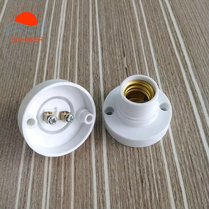 Giá Thấp Nhất E10 <span class=keywords><strong>E12</strong></span> E14 E17 Giá Đỡ Đèn Bằng Nhựa - Product Image 2