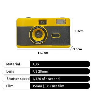 Wholesale Retro Film Camera Disposable Promotion Vintage 35mm Single Use Camera With Flash