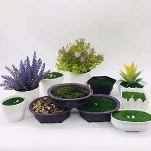 Microfibres décoratives artificielles en mousse, fournitures de plantes florales, pot de fleurs - Product Image 4