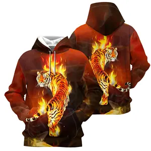 Tùy chỉnh thăng hoa 3D HOODIE UNISEX mới lạ Halloween Hoodies Áo nỉ giáng sinh đồ họa áo thun áo với túi