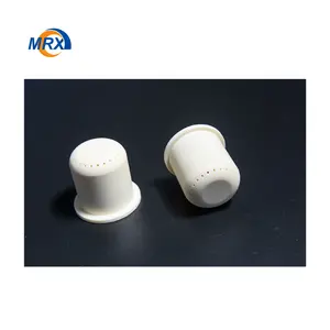 Al2O3 Ceramic Shell 99% Alumina Ceramic Disc Lid Cover Shell