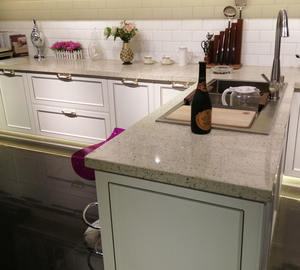 Ботон камень кремовый цвет композитный камень искусственный мрамор инженерный камень - Product Image 5