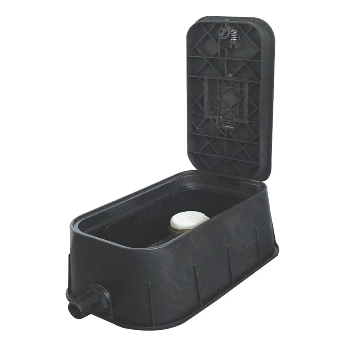 Bwva Rechthoekige Grootte Pa Pp Muur Gemonteerde Composiet Plastic Watermeter Box L470 Voor Dn25 Dn32 Watermeter