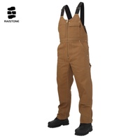 Pantalon de sécurité RAISTONE en tissu ignifuge de haute qualité, style enveloppant avec bretelles et plusieurs poches