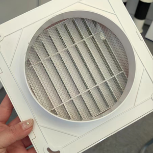 PVC Outdoor <strong>Vent</strong> <strong>Window</strong> Outlet Waterproof Fixed Louver Fresh <strong>Air</strong> <strong>Vent</strong> with Duct Accessory for Gym and Hospital Use - Product Image 4