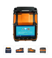 AI-9 Füzyon Makinesi Signal Fire AI9 AI6C Altı Motorlu 5S Çok Dilli Otomatik Optik Fiber Füzyon Ekleyici