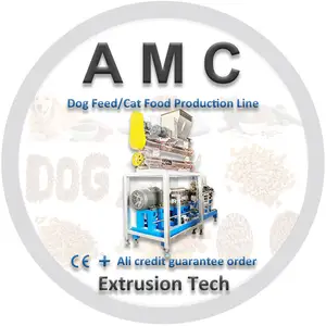 Americhi wenger extrudeuses pet food extrudeuse + nourriture pour chien-pellet-machine + pate chien-nourriture de décision-machine