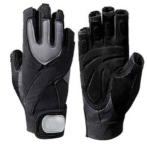 Unisex antideslizante deportes ciclismo gimnasio guantes personalizados medio dedo Fitness cuero ajustable correa de muñeca suministro de fábrica atractivo - Product Image 3