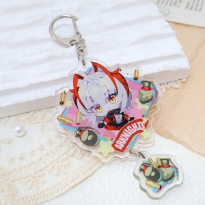 OEM Odm อะคริลิคสแตนดี้ <span class=keywords><strong>Arknights</strong></span> อะคริลิคสองด้าน รุ่นวินเทจ คีย์โฮล ซีรีส์ 1 มีทั้งหมดสามซีรีส์ - Product Image 3
