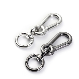 Chien ouvrable pour boucle émail imprimé en alliage de Zinc anneau à ressort en métal porte-clés accessoires pour voitures - Product Image 2