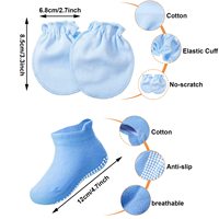 5 paires de chaussettes pour bébés et enfants, respirantes en maille, populaires, avec boîte cadeau pour bébé garçon fille enfant