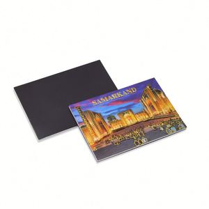 Imanes de Refrigerador con Diseño de Paisaje, Relieve Pop, Impresión Personalizada, Plástico 3D, Efecto Abombado, Suministro de Fábrica, Promoción - Product Image 1