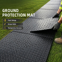 Tapis de protection du sol robuste et résistant aux UV 1220x2440mm en HDPE haute résistance avec service de découpe pour la protection des pelouses
