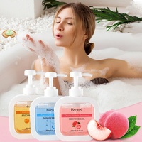 Gel Douche Hydratant Corporel Luxe Plaqué Or à la Niacinamide et aux Acides Aminés de Haute Qualité, Blanchissant et Hydratant, Marque Propre