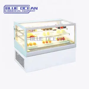 display fridge bakery and cake display cooker glass chiller dessert house cake fridge