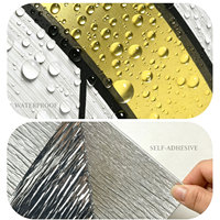 Papier peint auto-adhésif moderne à rayures dorées, autocollant mural en vinyle imperméable pour la rénovation du salon et de la chambre