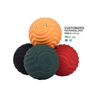 Bola de Fascia de tejido profundo para masaje de punto gatillo, función de calentamiento vibratorio, Bola de masaje para gimnasio de Yoga - Product Image 1