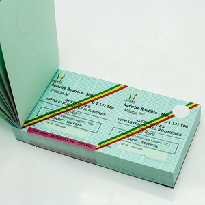 Libreta <span class=keywords><strong>de</strong></span> Recibos <span class=keywords><strong>de</strong></span> Peaje con Holograma <span class=keywords><strong>de</strong></span> Seguridad Personalizado, Numeración Secuencial y Talones Perforados - Product Image 3
