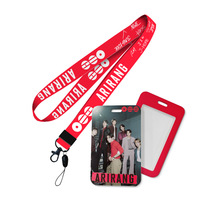 Cordon tour de cou K-pop J-hope pour la tournée mondiale 2026 des idoles K-pop, avec porte-badge