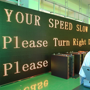 Nhà Máy Nhà sản xuất ngoài trời dẫn Màn hình giao thông của độ sáng cao biến tin nhắn dấu hiệu hiển thị (VMS) cho an toàn đường bộ - Product Image 3