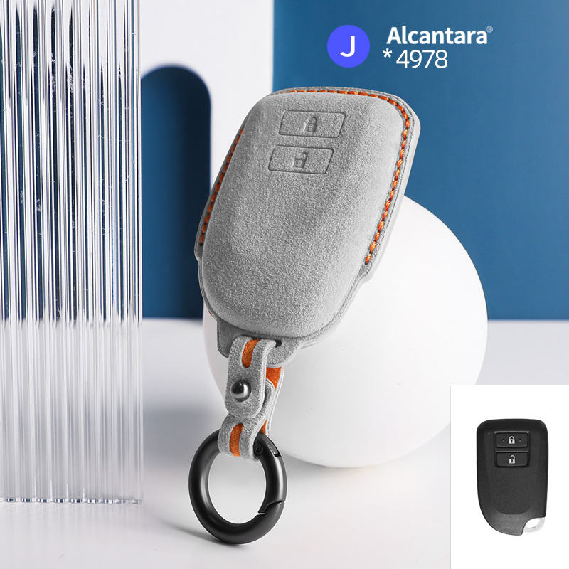 #4978 Light grey+orange stitching