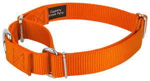 Rantai kerah anjing Martingale latihan luar ruangan nilon poliester Logo pola kustom dapat disesuaikan kerah anjing Martingale - Product Image 3