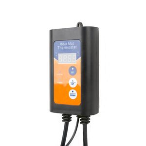 Thermostat numérique de tapis chauffant de <span class=keywords><strong>semis</strong></span> hydroponique <span class=keywords><strong>mini</strong></span> thermostat numérique de <span class=keywords><strong>serre</strong></span> pour contrôler le plateau de Propagation de tapis chauffants - Product Image 4