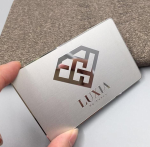 Personalizar troquelado de acero inoxidable Metal Centurion tarjeta Metal NFC tarjeta Metal negro NFC tarjeta de visita con logotipo de grabado láser - Product Image 3