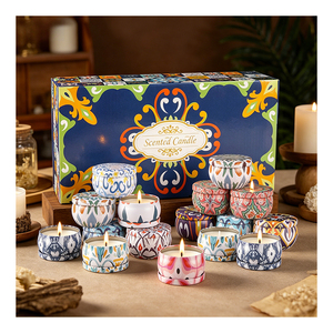 Bougies en pot Bliss, emballage en métal, mélange d'arômes élégants, souvenir de voyage, sélection boutique pour les fêtes, série premium - Product Image 4