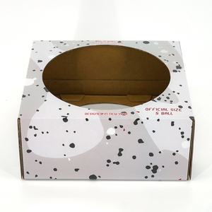 صندوق بريد لكرة القدم من الكرتون العلوي من صندوق توك صديق للبيئة لتعبئة كرة السلة مع نافذة - Product Image 3