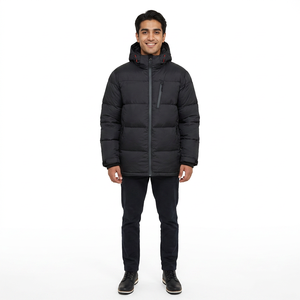 Latest <b>Hooded</b> <b>Men</b> <b>Puffer</b> <b>Jackets</b> Customized Logo High Quality Design Brand Winter Padded Outdoor <b>Jacket</b> - Product Image 1