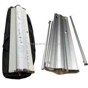 Roll Up Advertising Banner Stand Rollup Standee Aluminum Roll Screen Stand Retractable Banners